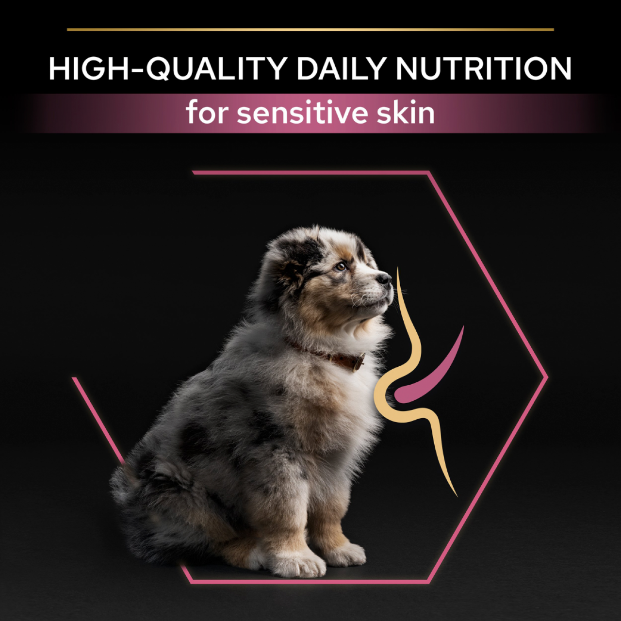 PRO PLAN Medium puppy sensitive skin - losos