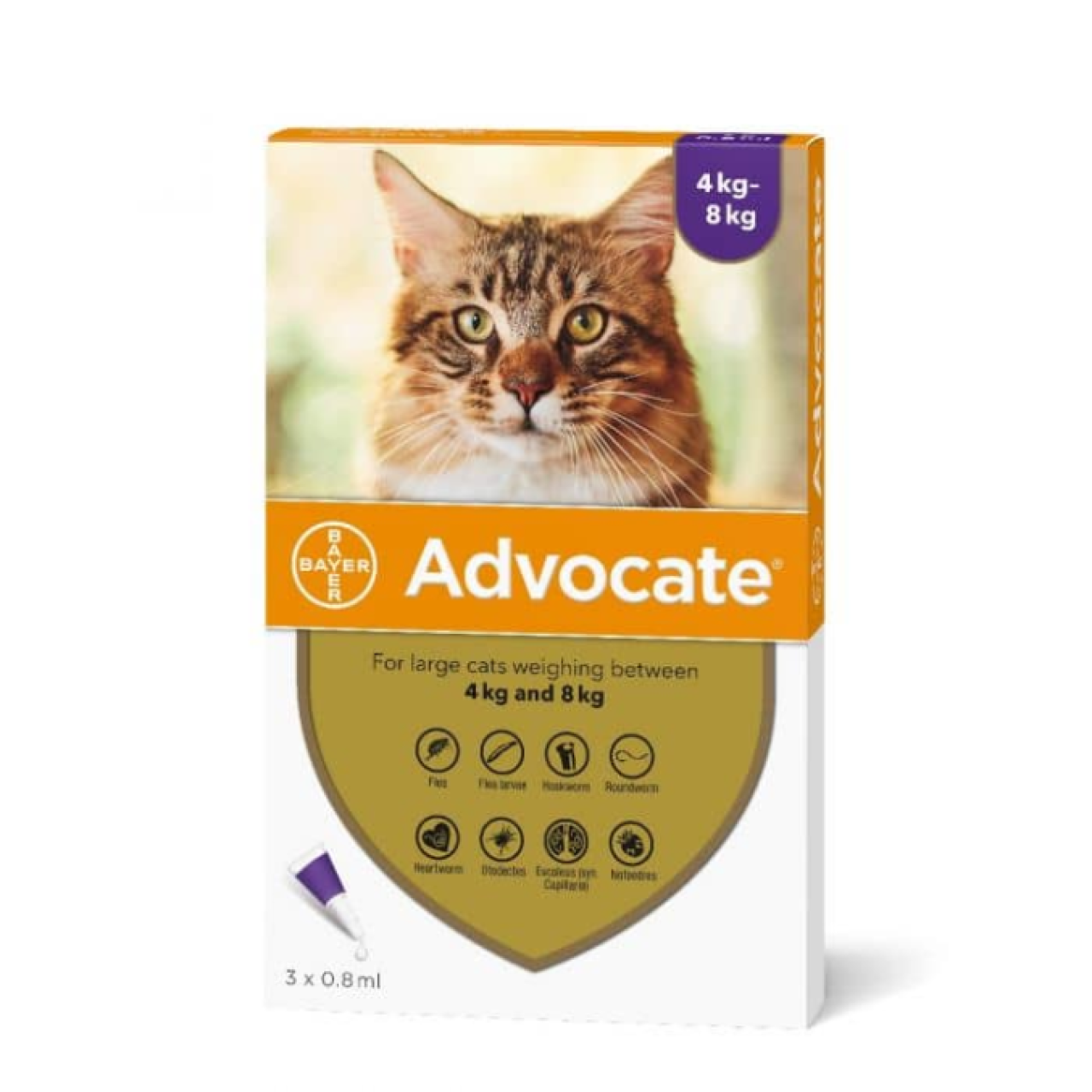 ADVOCATE od 4-8kg, za mačke