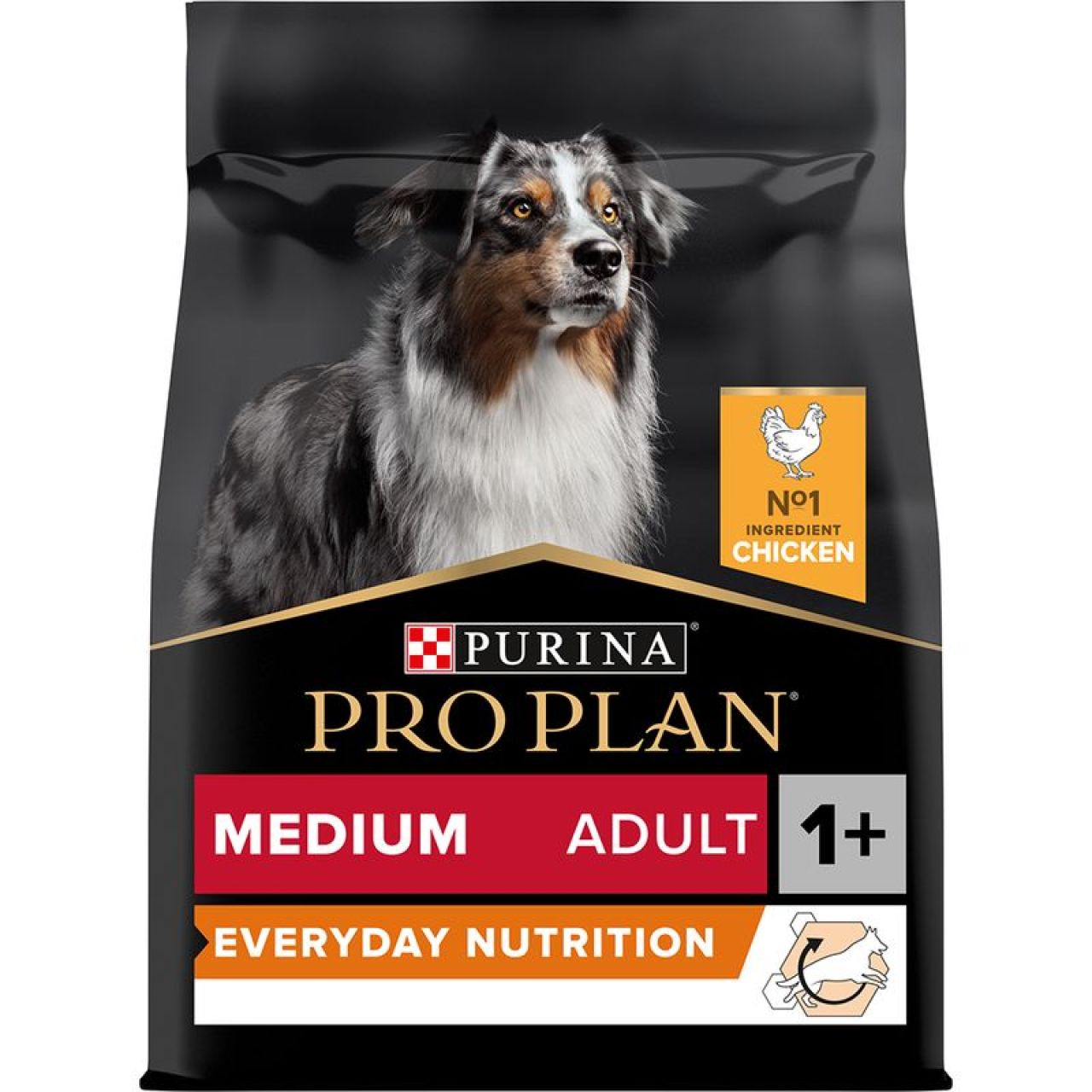 PRO PLAN Medium Adult Everyday Nutrition - piletina, 3kg
