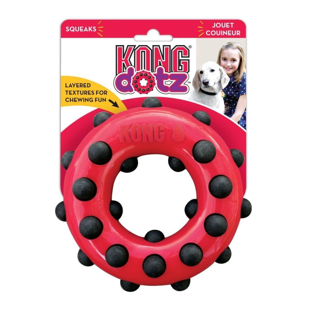 Kong igračka za pse Dotz Circle S