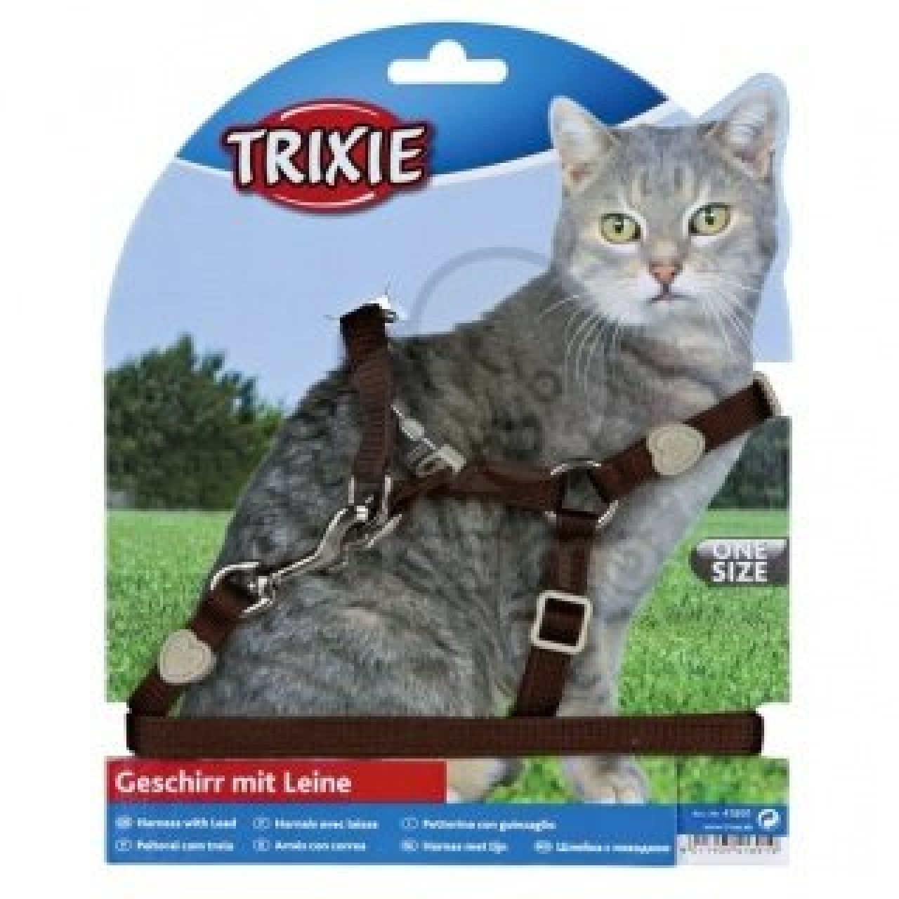 Trixie oprsnica i vodilica za mačke, 26-37 cm 120 cm - razne boje -> SMEĐA