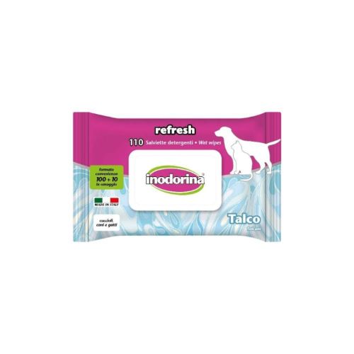 Inodorina Refresh Talco vlažne maramice - 110 komada