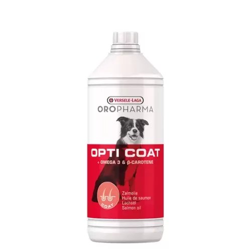 VERSELE-LAGA Oropharma Opti Coat, za zdraviju kožu i sjajniju dlaku kod pasa i mačaka 1000 ml
