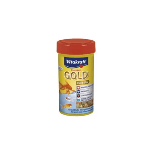 VITAKRAFT Gold Flake-Mix, hrana u listićima, za zlatne ribe 100ml/15g
