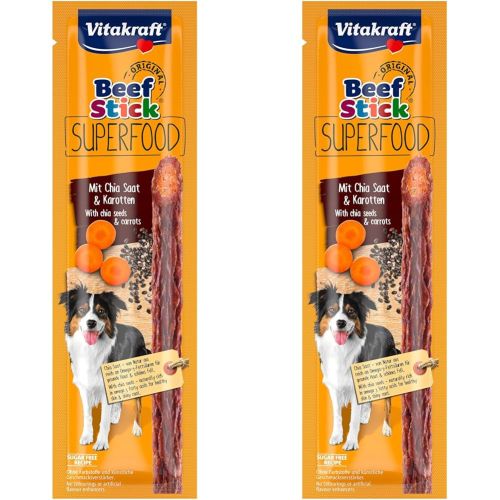 VitakraftBeef Stick superfood poslastica za pse – mrkva i chia, 1 komad 25g