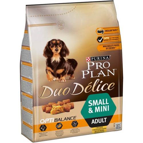 PRO PLAN Dog Duo Delice Small & mini - piletina 2,5kg
